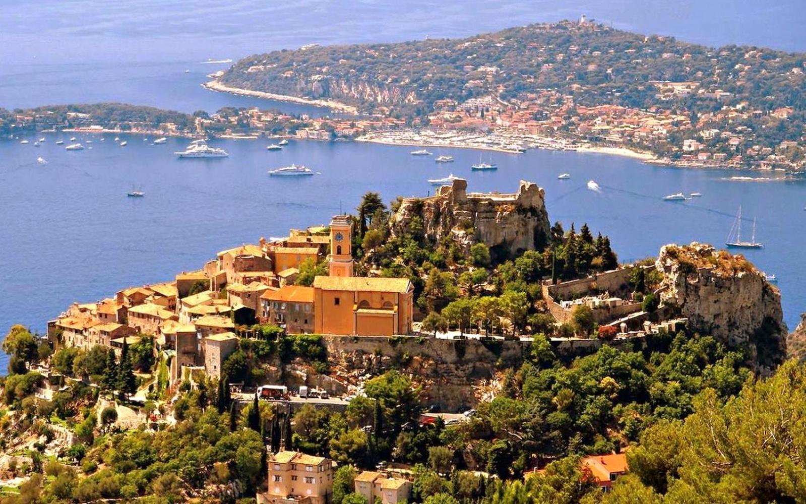 Eze - Appartement Dans Bas De Villa Avec Piscine Pres De Monaco 外观 照片